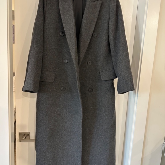 Oversized maxi wool coat - Picture 3 of 4